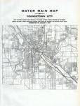 Water Main Map - Youngstown City, Mahoning County 1915 - Youngstown and Struthers